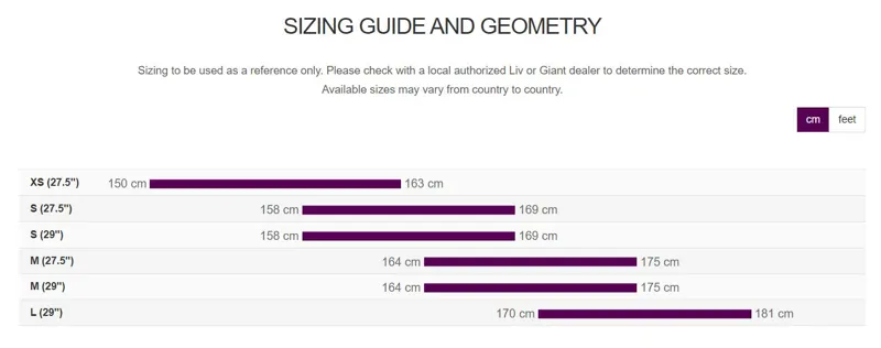 Liv Tempt 5 Womens 29 inch Wheel Mountain Bike 2023 in Snow Drift-1